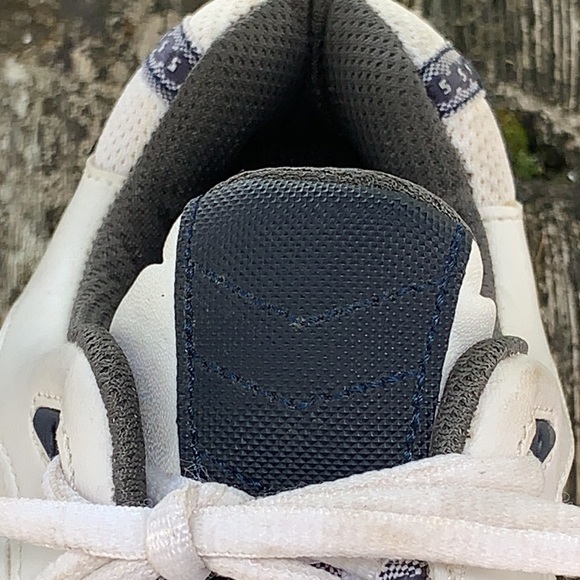 Foot joy white & blue lace up golf shoes sz 9 1/2 - Picture 9 of 10